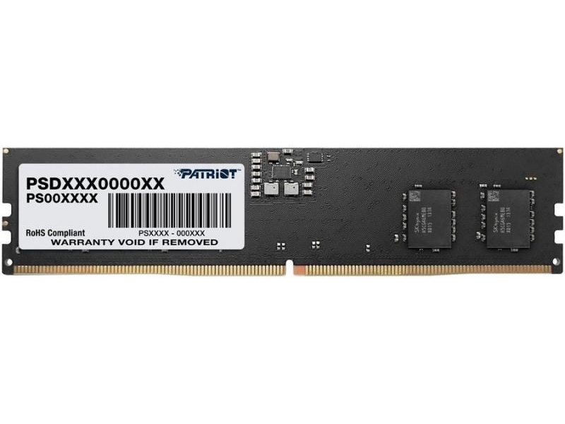 Память DDR5 32GB 4800MHz Patriot PSD532G48002 Signature RTL PC5-38400 CL40 DIMM UDIMM 288-pin 1.1В dual rank Ret
