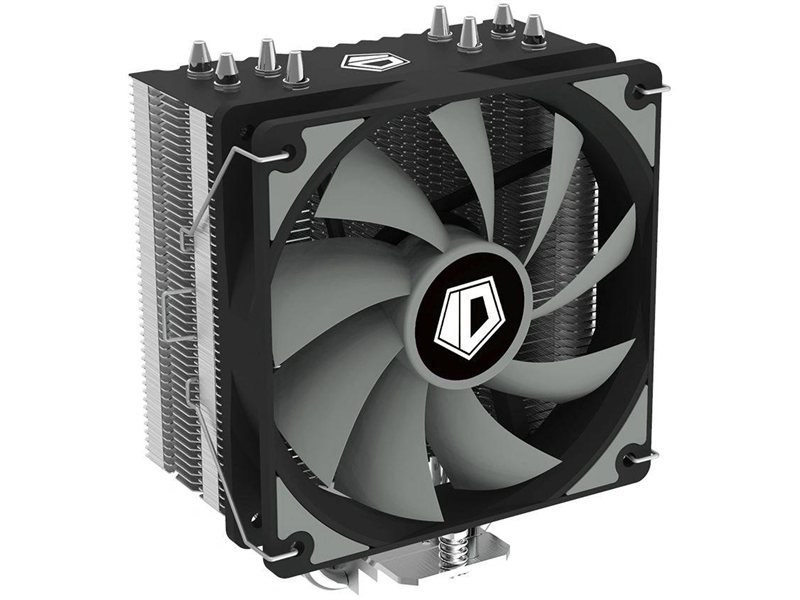 Устройство охлаждения(кулер) ID-Cooling SE-224K-I Soc-1200/1700/1851 серебристый/черный 4-pin 15.2-32.5dB Al+Cu 220W 810gr Bulk (SE-224K-I BULK)