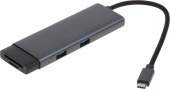 Разветвитель USB-C TP-Link UH7020C 2порт. серый
