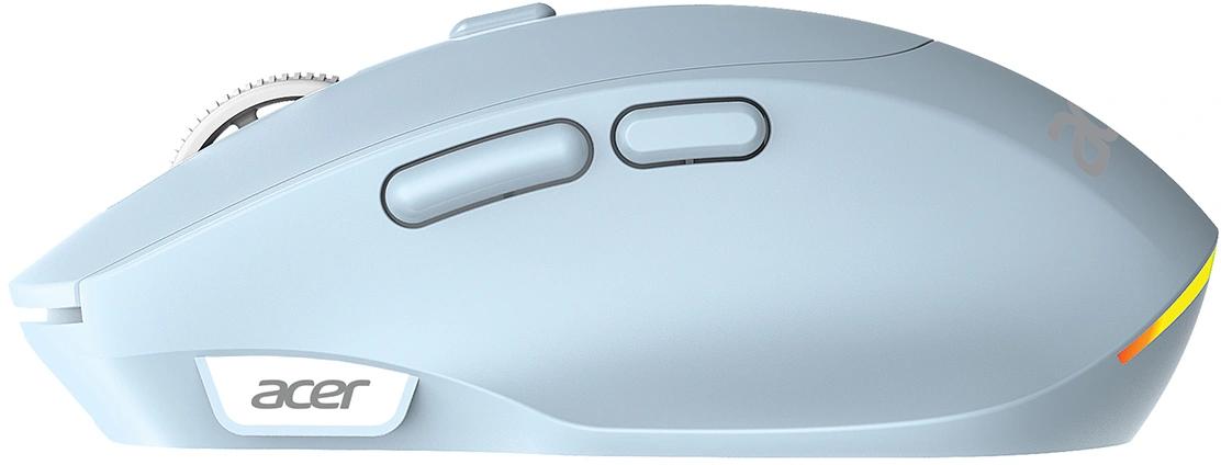 Мышь Acer OMR504 голубой оптическая 3200dpi silent беспров. BT/Radio USB 4but (ZL.MCE11.01E)