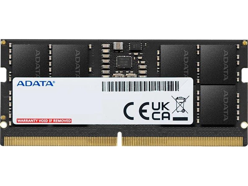 Память DDR5 32GB 5600MHz A-Data AD5S560032G-S RTL PC5-44800 CL46 SO-DIMM 262-pin 1.1В single rank Ret
