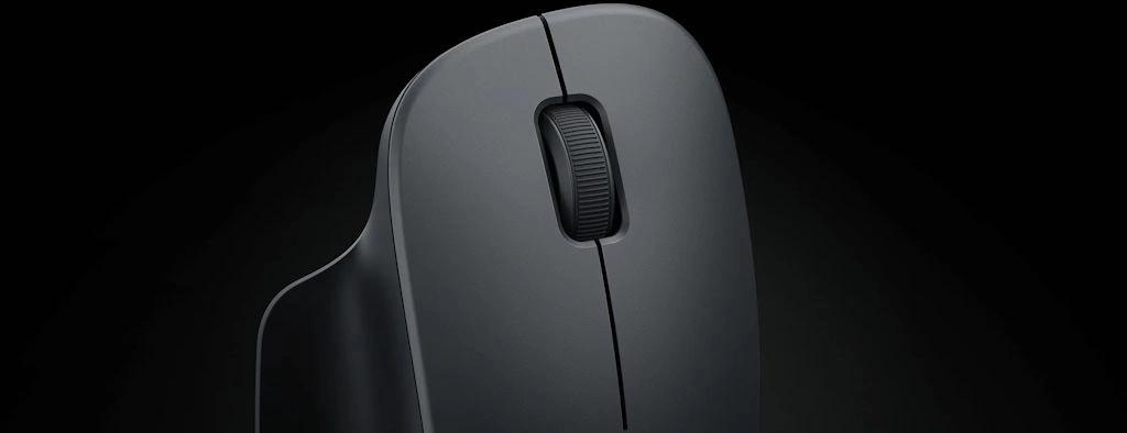 Мышь Xiaomi Comfort Edition черный оптическая 1200dpi silent беспров. USB 2but (BHR9359GL)