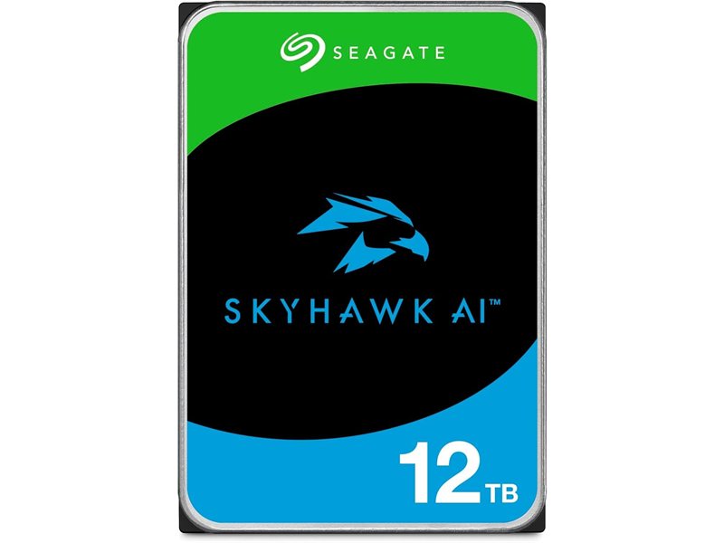 Жесткий диск Seagate SATA-III 12TB ST12000VE003 Surveillance SkyHawkAI 512E (7200rpm) 256Mb 3.5"