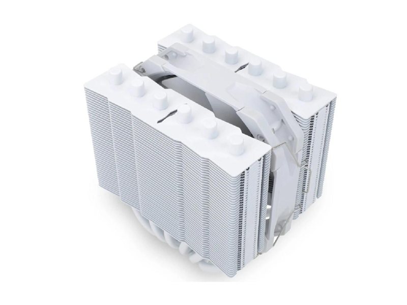 Thermalright Кулер Silver Soul 135 White LGA115X/1200/1700/2011/-3/2066/AM4/AM5 (Dual Tower, 120mm PWM Fan, медное основание, 6 тепл. трубок 6мм) / TRSS135W