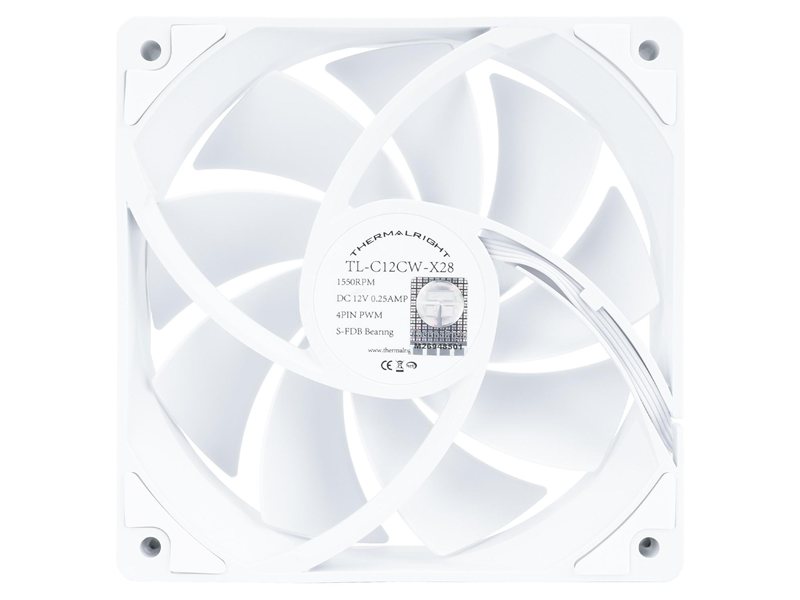 Thermalright Вентилятор TL-C12CW-X28 / 120mm PWM / TRTLC12CWX28