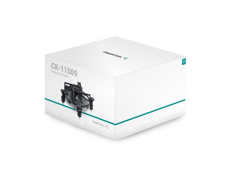 Вентилятор Deepcool CK-11509 (Height 56mm, Fan 92mm, 2200±10% rpm, 26.8dB(A), TDP 65W, Al, 3-Pin, Push Pins, Intel LGA1200/115x) (725626)