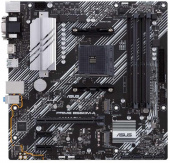 ASUS PRIME B550M-A (Socket AM4, mATX, 4xDDR4(128GB), VGA/DVI-D/HDMI 2.1, 1xPCIe 4.0x16/2xPCIe 3.0, 1xLAN, 4xSATA 6Gb/s, 2xM.2, 6xUSB 3.2, 1xPS/2)