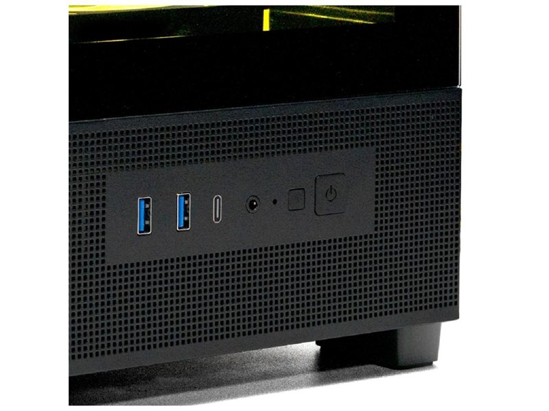 XASTRA Корпус Q500M 6ARGB-C10-UC Black mATX/Aquarium/Screewless/ 6x120mm ARGB PWM FM fans/Argb+PWM HUB 10port/ Type-C/ Q500M-6FM12A-C10-UC