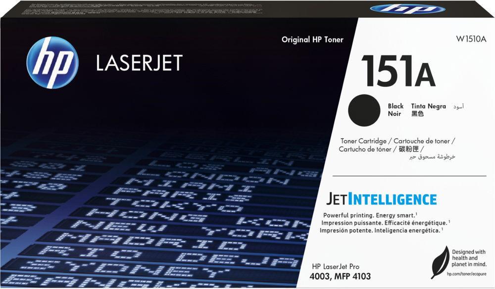 Картридж лазерный HP 151A W1510A черный бар.в компл. (3050стр.) для HP HP LJ pro 4003, MFP 4103