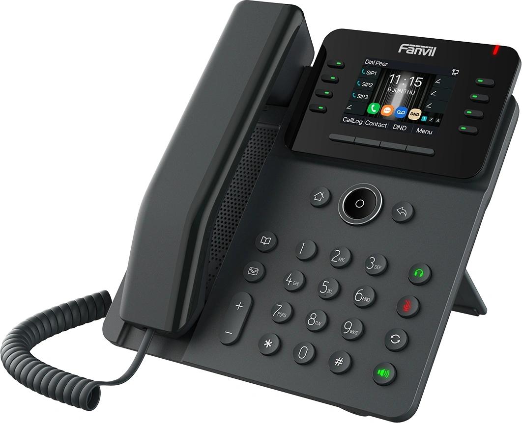 Телефон IP Fanvil V62G черный