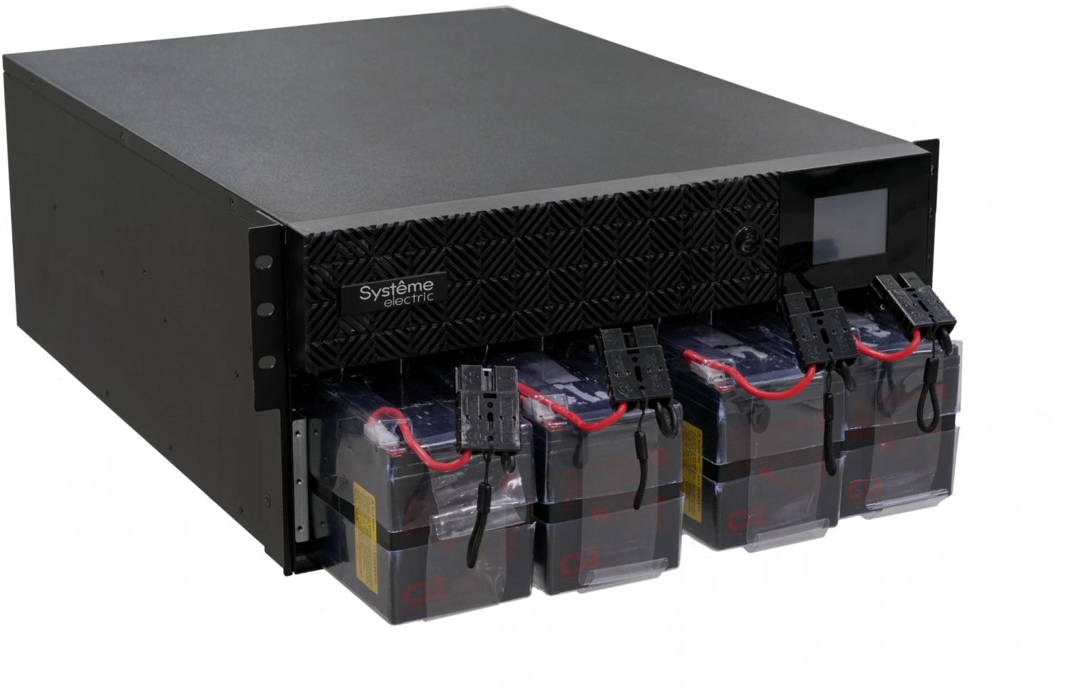 Источник бесперебойного питания Systeme Electriс SRT SRTSE5KRTXLIEC-NC 5000Вт 5000ВА черный