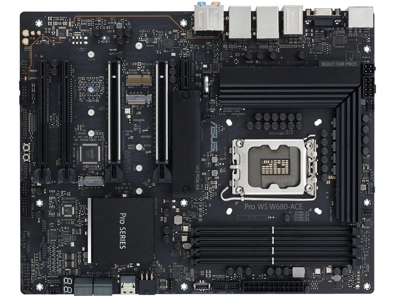 Материнская плата Asus PRO WS W680-ACE Soc-1700 Intel W680 4xDDR5 ATX AC`97 8ch(7.1) 2x2.5Gg RAID+VGA+HDMI+DP