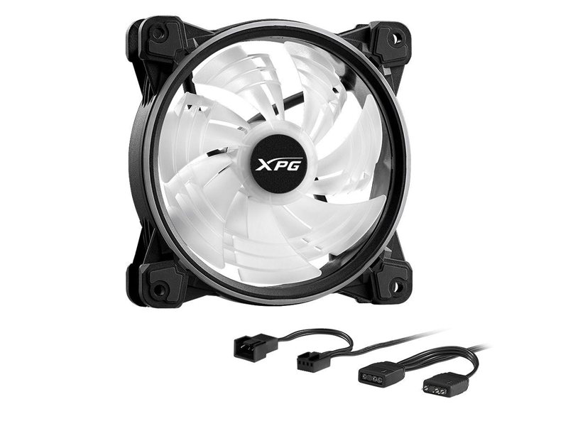 Вентилятор XPG HURRICANE 120 ARGB PWM, черный