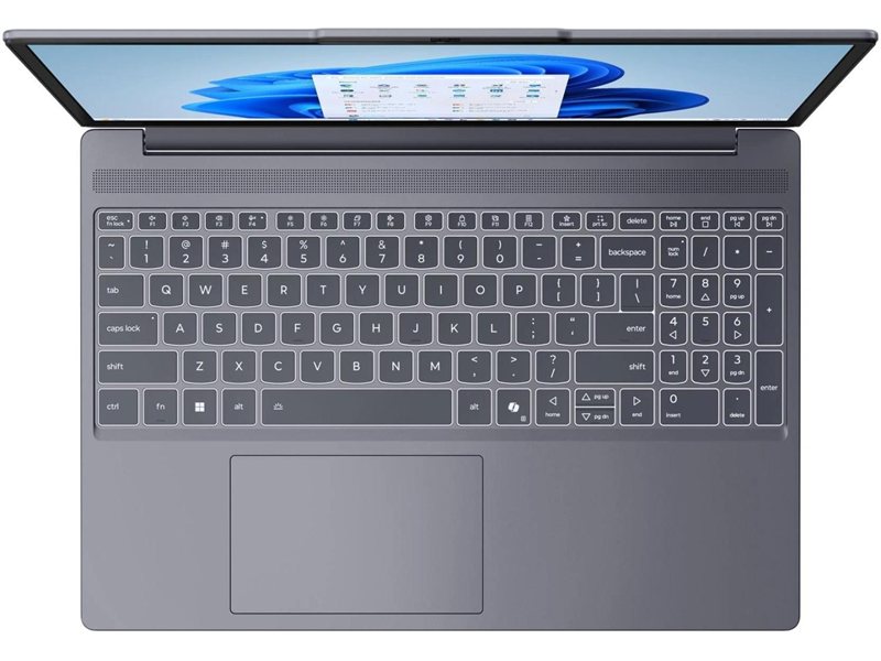 Ноутбук Lenovo IdeaPad Slim 3 15AHP10 Ryzen 5 8540U 16Gb SSD512Gb AMD Radeon 740M 15.3" IPS WUXGA (1920x1200) без ОС grey WiFi BT Cam (83KA0015RK)
