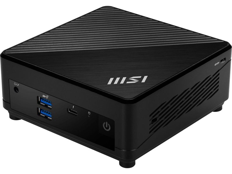 Неттоп MSI Cubi 5 1M-460BRU Core 7 150U (1.8) Graphics без ОС 2.5xGbitEth+1xGbitEth WiFi BT 65W черный (936-B0A821-460)