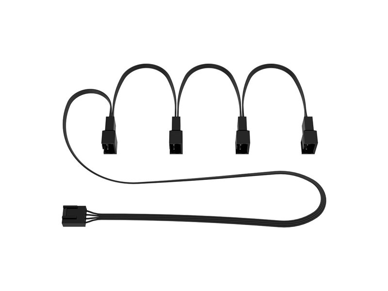 Кабель Arctic Cooling ARCTIC 4-Pin Fan Splitter Cable  (Разветвитель для корпусных вентиляторов) to 4-x PWM Fan (701655) OEM