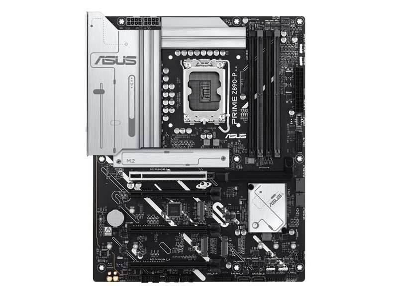 Материнская плата ASUS PRIME Z890-P, LGA1851, Z890, 4*DDR5, 4*SATA, 4*M.2, 3*USB 3.2, 4*USB 2.0, Type-C, 4*PCIx16, HDMI+DP, ATX; 90MB1I50-M0EAY0