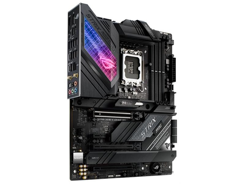 Материнская плата Asus ROG STRIX Z690-E GAMING WIFI Soc-1700 Intel Z690 4xDDR5 ATX AC`97 8ch(7.1) 2.5Gg RAID+HDMI+DP