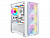 Ginzzu CL640 mATX FAN 4*12FRGB  передняя панель Сетка Белый