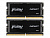 Оперативная память Kingston DDR5 32GB 6400MT/s CL38 1,35V SODIMM kit (2x16GB) FURY Impact PnP