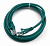 Патч-корд Buro UTP-5E-2M-GR UTP 4 пары cat.5E CCA molded 2м зеленый RJ-45 (m)-RJ-45 (m)