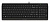 Клавиатура A4Tech FK15 черный USB (FK15 BLACK) кабель 1.5м