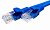 Патч-корд Suprlan 10-0149 UTP RJ-45 вил.-вилка RJ-45 кат.5E 3м синий LSZH 26AWG