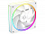 Кулер для корпуса/ Case Cooler ID-COOLING AF-127-ARGB-W (120x120x27mm, 4-pin PWM, ARGB, 78CFM, 29.9dBA, 2000RPM, White)