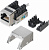 Модуль Cabeus KJ-RJ45-CAT.5E-SH-90 информ. Keystone RJ45 кат.5E бронз.