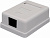 Розетка Suprlan 10-0355-1 наклад. RJ45 1 кат.6 UTP бел.