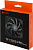 Case Fan ID-Cooling TF-12025-PRO BLACK (120mm PWM, резиновые углы, черный, 500-1800об/мин)  BOX