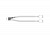 Кабель DiliVing DL-LP5454 Slimline LP x8 (SFF8654LP угловой) -to- 2 Slimline SASx4 (SFF8654), 85 Ohm, PCI Gen4, 80cm,