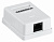 Розетка ITK CS2-1C5EU-12-G настенная 49.2x65.5x25.2мм RJ45 пластик белый