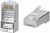 Коннектор Cabeus (8P8C-SH-C6) UTP кат.6 RJ45 серебристый