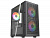Powercase Корпус Mistral SM05 ARGB, Tempered Glass, 3x120mm ARGB PWM fans, чёрный, mATX  (CMMSM05B-A3)