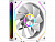 Кулер для корпуса/ Case Cooler PCCooler F3 X120R ARGB WH Reverse (120x120x25mm, 4-pin PWM, ARGB, 54CFM, 28.4dBA, 1800RPM, White)