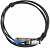 Патч-корд MikroTik XS+DA0001 25Гбит/с stranded 1м черный SFP28-SFP28 (упак.:1шт)