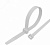 Стяжка пластиковая Rexant 87-0250 250x3.6мм (упак:100шт) нейлон внешний (-60/+85) белый