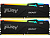 Оперативная память Kingston 64GB 6000MT/s DDR5 CL30 DIMM (Kit 2*32Gb) FURY Beast RGB EXPO