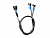 Кабель Amphenol RMC38-0824,, Slimline SAS x8 74P  -TO-  2x MCIO x4 38P  , 85 Ohm, L:80cm