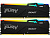Память DDR5 2x32GB 5600MHz Kingston KF556C40BB2AK2-64 Fury Beast RGB RTL Gaming PC5-44800 CL40 DIMM 288-pin 1.25В dual rank с радиатором Ret