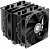Устройство охлаждения(кулер) ID-Cooling SE-206-XT Soc-AM5/AM4/1200/1700/1851 черный 4-pin 15-35dB Al+Cu 250W 1100gr Ret