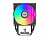 Кулер для процессора/ CPU Cooler PCCooler R300 ARGB BK (150W, 4-pin PWM, 133mm, Al/Cu, 3x6mm, ARGB, 1x92mm, 40.94CFM, 30dBA, 2200RPM, S: 1851/1700/1200/115X, AM5/AM4, black)