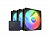 Кулер для корпуса ПК/ Case Cooler NZXT F120 RGB Core Triple Pack (120x120x25mm, 4-pin PWM, RGB, 78.86CFM, 33.88dBA, 1800RPM, Black, 3pcs)