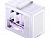 Корпус без блока питания/ Case JONSBO C6 MAX Handle, Mini-Tower, TG, no fan, 1xUSB-A 3.0 + 1xUSB-C 3.1, mATX, mITX White