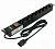 Блок распределения питания NTSS NTSS-PDU-DA1017 гор.размещ. 8xSchuko базовые 10A C14 2м