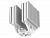 Кулер для процессора/ CPU Cooler SAMA A60W (265W, 4-pin PWM, 156.5mm, 6x6mm, 2x120mm, 78CFM, 29dBA, 2200RPM, S: 1851/1700/1200/115X, AM5/AM4, white)