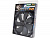 Кулер для корпуса/ Case Cooler Scythe Kaze Flex 140 (140x140x27mm, 4-pin PWM, 100.8CFM, 26.45dBA, 1800RPM, Gray)