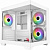 Корпус Bloody CC-121 белый без БП mATX 7x120mm 1xUSB2.0 1xUSB3.0 audio