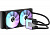 Система водяного охлаждения Formula Ice Jet Glow 240 ARGB Soc-AM5/AM4/1200/2066/1700/1851 черный 4-pin 1-27.2dB Al+Cu 310W Ret (ICE JET GLOW 240 BK)